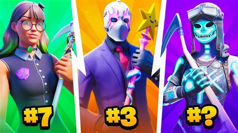 10 Best Tryhard Fortnite Skins Of Season 8 Youtube