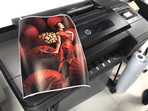 เครื่องพิมพ์ภาพโฆษณา Hp Designjet Z9 Dr Plotter Printer 44 นิ้ว