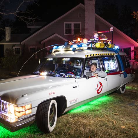 His ‘Ghostbusters’ Car Is Just Like the Real Ecto-1, Ghosts Included - WSJ