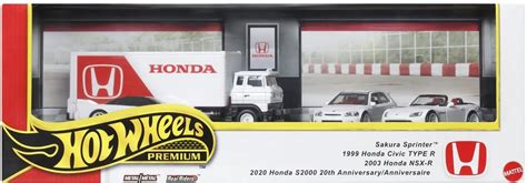 Honda Hot Wheels Diorama Box Set