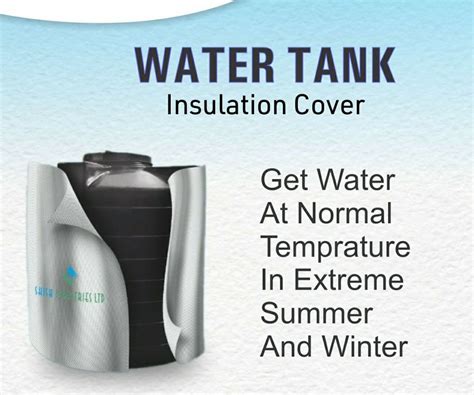 Insulated Water Tank Cover Ltr Global Water Solution At