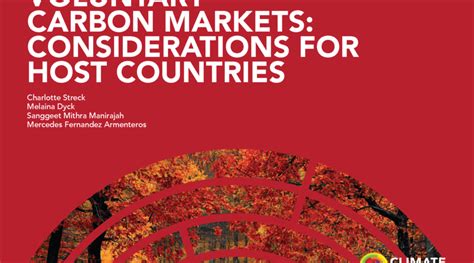 Voluntary Carbon Market Considerations For Host Countries Climate Focus