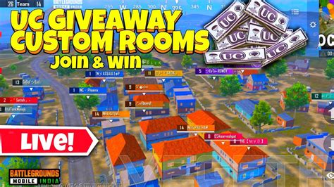 Bgmi Live Stream Pubg Custom Room Uc Giveaway Vegeta Gaming Vg