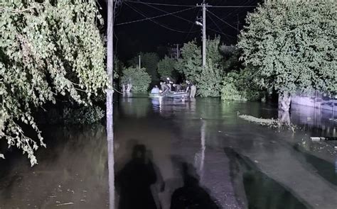 Flooded Dam