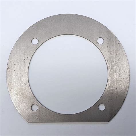 Bennett 600 700 Series Gas Pump Sight Glass Bezel Steel Backing Plate