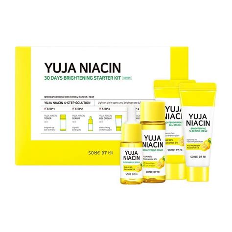 Some By Mi Yuja Niacin Yuja Niacin Brightening Starter Kit Kosmetikos