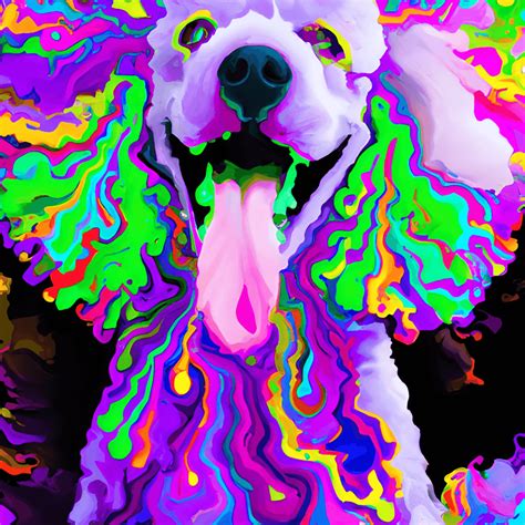 Crazy Attractive Portrait Of A Happy Smiling Tie Dye Creative Fabrica