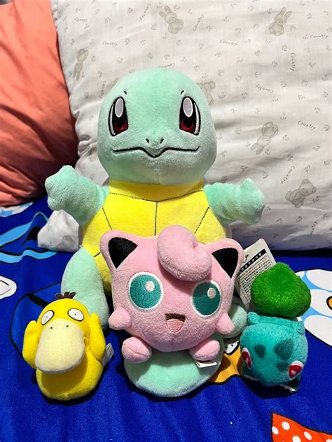 Pokemon Stuffedtoy Set Pok1 Hobbies And Toys Toys And Games On Carousell