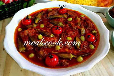 Khoresh Bamieh Persian Okra Stew With Meat Recipe Benefits