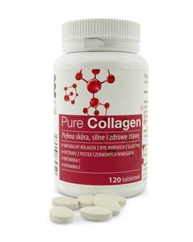 PURE COLLAGEN 650 mg x 120 tabletek | cena, opinie, dawkowanie, skład ...