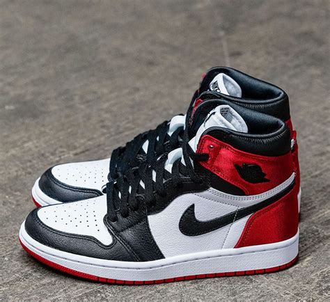 Air Jordan 1 Satin "Black Toe" Release Info | Nice Kicks