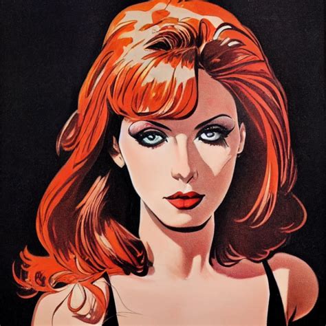 Milo Manara Style Portrait Of Tina Louise Midjourney OpenArt