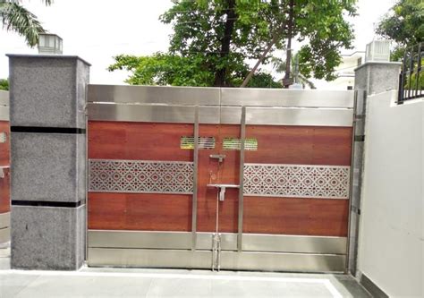 Modern Stainless Steel Designer Main Gate For Home At Rs Sq Ft In