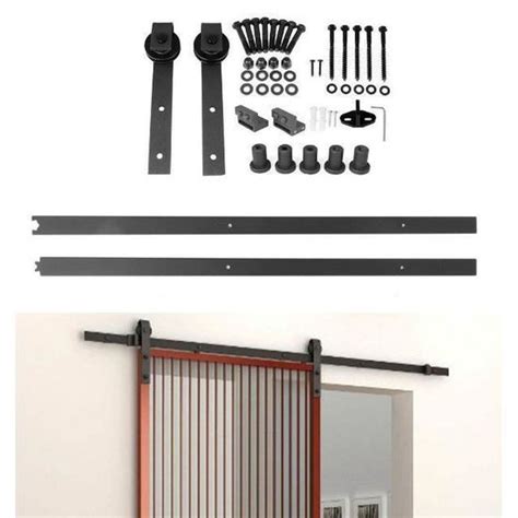 M Ft Quincaillerie Kit De Rail Porte Coulissante Suspendu Syst Me