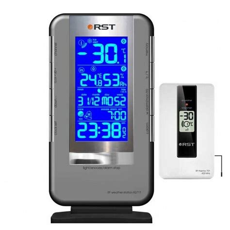 Цифровая метеостанция с радиодатчиком Rst 02737 — купить по низкой цене ...