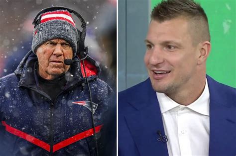 Rob Gronkowski Gives Live Tv Update Over Bill Belichicks Future At New