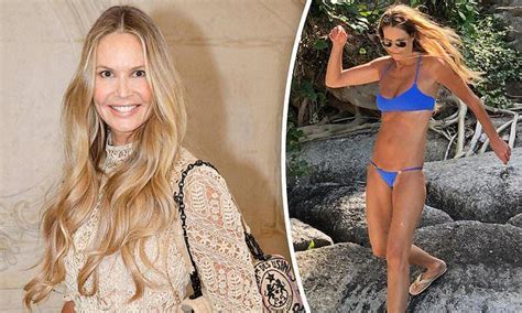 Elle Macpherson 58 Declares Wellness Is The New Beautiful Elle