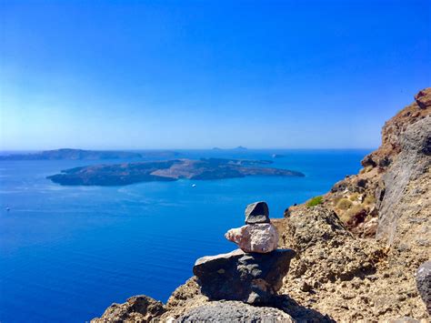 image of thira (santorini) volcano [oc] 4032x3024 : r/EarthPorn