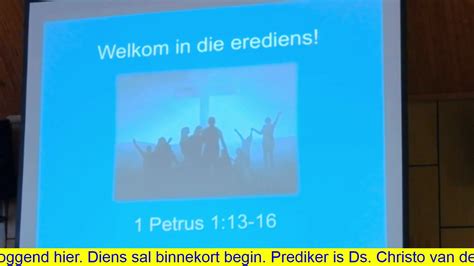 Ng Kerk Swakopmund Ng Kerk Swakopmund 11 April 2021 Prediker Ds