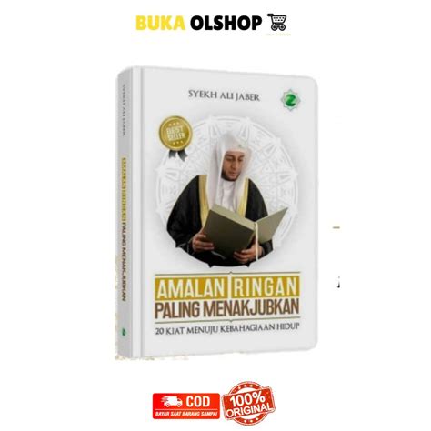 Jual Buku Syekh Ali Jaber Amalan Ringan Paling Menakjubkan HARD