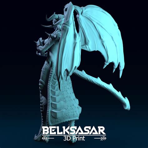 Demoness Mage Nude D Model D Printable CGTrader