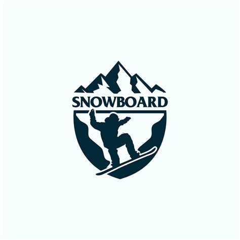 snowboard logo vector 31107330 Vector Art at Vecteezy