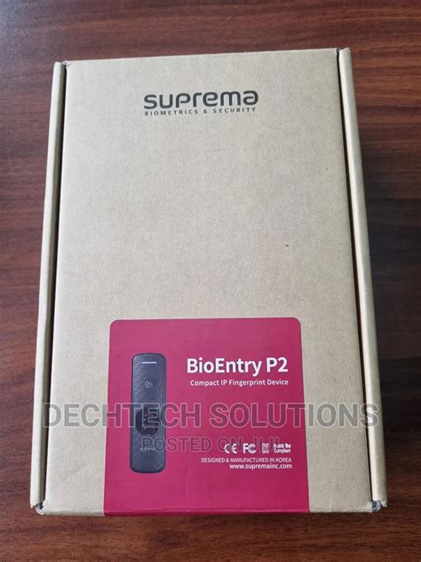 Suprema Bioentry P2 Compact IP Fingerprint Device In Nairobi Central