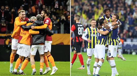 Galatasaray N Muhtemel Rakipleri Kimler Fenerbah E Nin Muhtemel