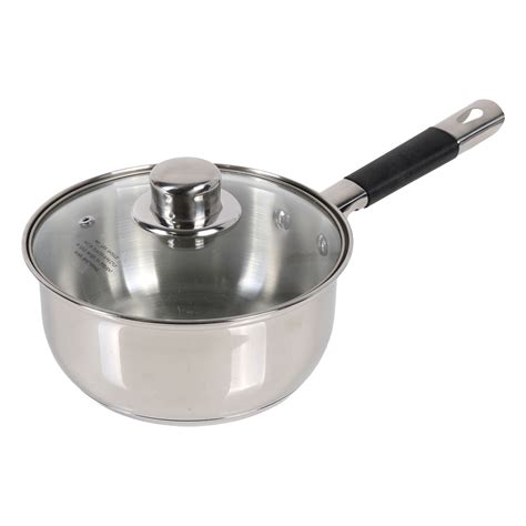 Saucepan With Lid Stainless Steel