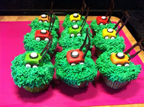Lawn Mower Cupcakes Artofit