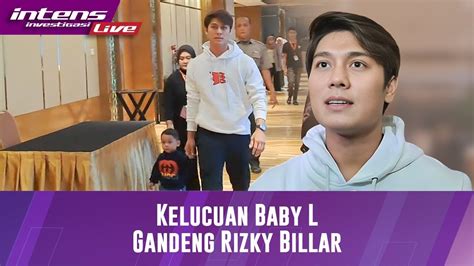 Gemasnya Baby L Temani Rizky Billar Untuk Launching Brand Baju