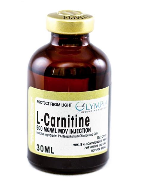 Carnitine | Compounding Pharmacy | Carnitine Deficiency