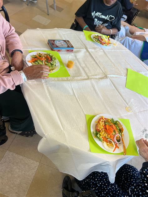 Healthy Options Salad Bar 🥗 Fort Tryon Center For Rehabilitation