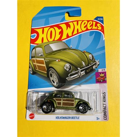 Jual Hotwheels Hot Wheels Volkswagen Beetle Hijau Compact Kings Lot F
