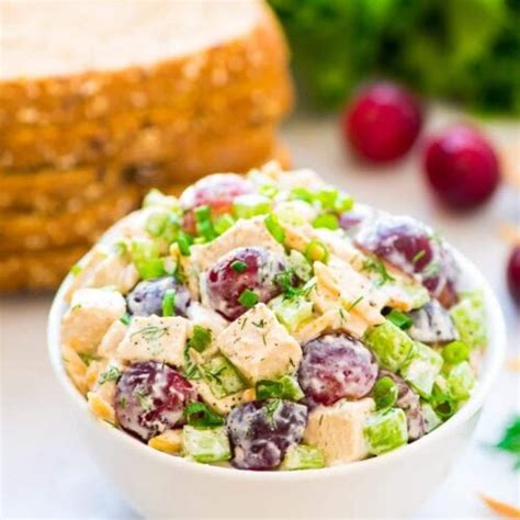 Greek Yogurt Chicken Salad With Dill Easy And Healthy