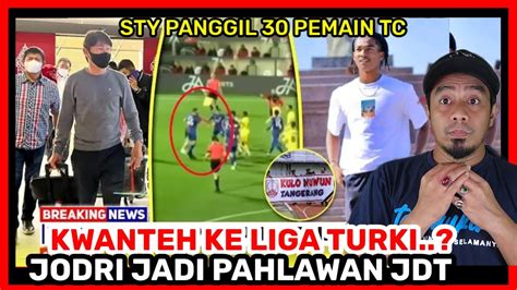 Sty Kembali Ke Indonesia Jordi Amat Pahlawan Jdt Kwanteh Ke Liga Turki