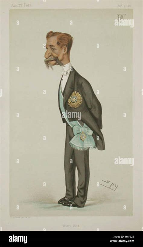 Sir Richard Temple Vanity Fair 15 January 1881 Stock Photo Alamy