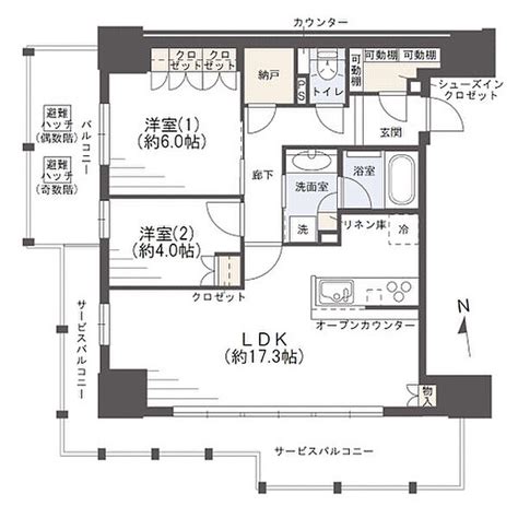 【ホームズ】シエリアタワー大阪福島 5f｜大阪市福島区、jr大阪環状線 福島駅 徒歩5分の中古マンション（物件番号：0137910 0001117）