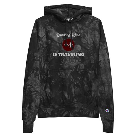 Drinking Wine Is Traveling Hoodie • Winetraveler Shop