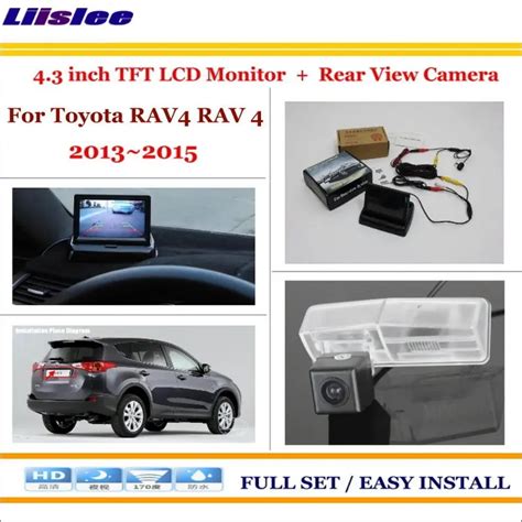 Liislee For Toyota Rav4 Rav 4 20132015 Auto Rear View Camera Back Up