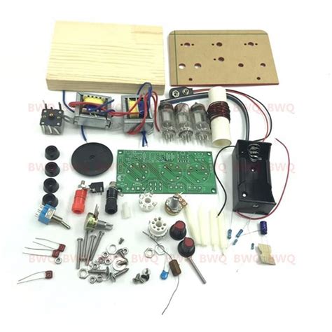 Tube Radio CW SSB Receiver DIY KIT DC With The Base No Base Three Lamp