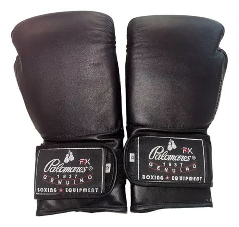 Guante Box Nuevo Piel Negro Palomares Genuino Fpx