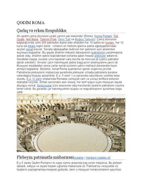 Qədi̇m Roma Pdf