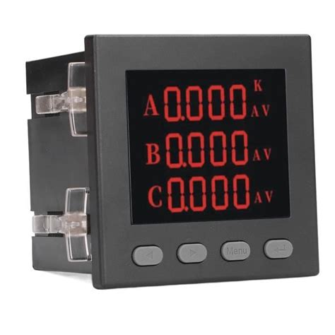 Sonew Compteur D Lectricit Rem Tre Voltm Tre Phases Ac V