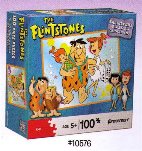 Hanna Barbera Flintstones 100pc Jigsaw Puzzle