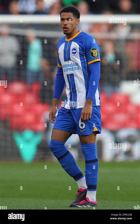 Levi Colwill Of Brighton Hove Albion During The Premier League