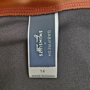 Swimsuits For All Swim Copperrust Highwaisted Bikini Bottom Gabi Fresh Size 4 Nwt Curvy Plus