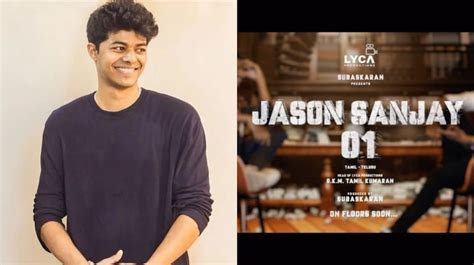 thalapathy vijays son jason sanjay   directorial debut