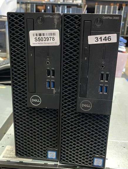 Qty Dell Optiplex Towers Sierra Auction Management Inc