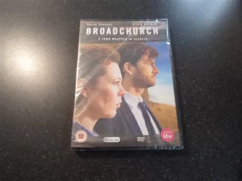 Broadchurch The Complete Series Dvd David Tennant Disc Set Brand